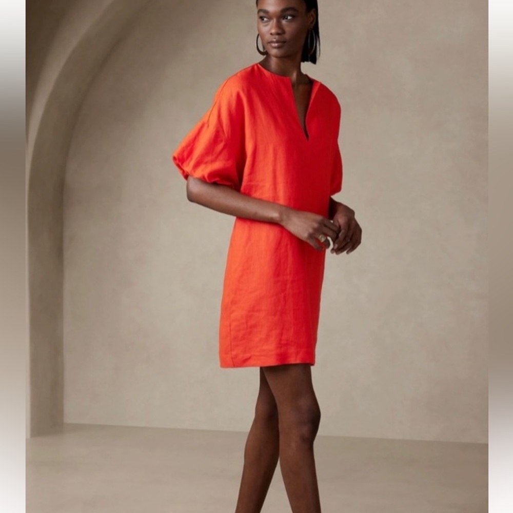 EUC Banana Republic Orange Dress. Size XXS